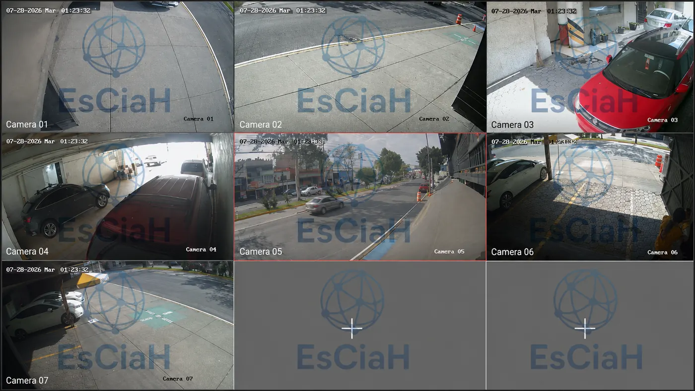 Cámara profesional de videovigilancia
